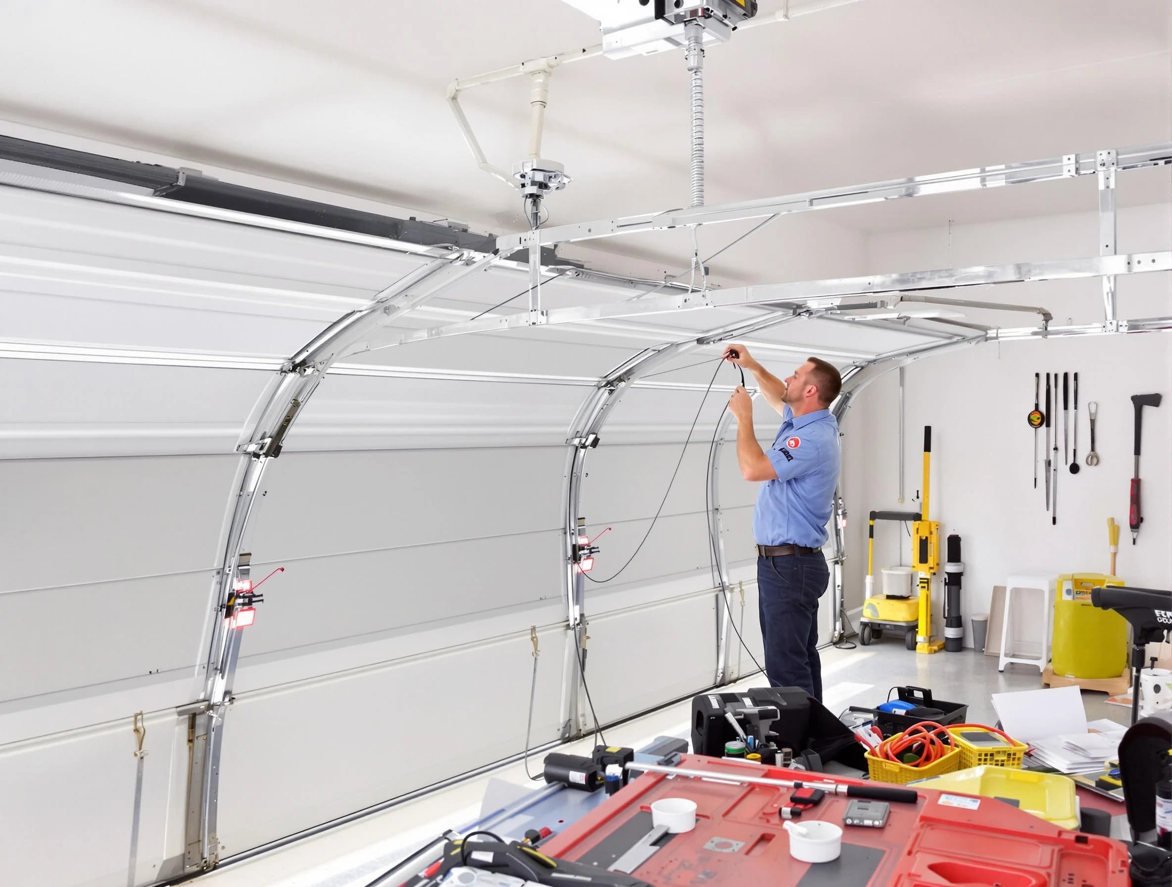 Garage door cable repair service by Taylorsville Garage Door Repair in Taylorsville