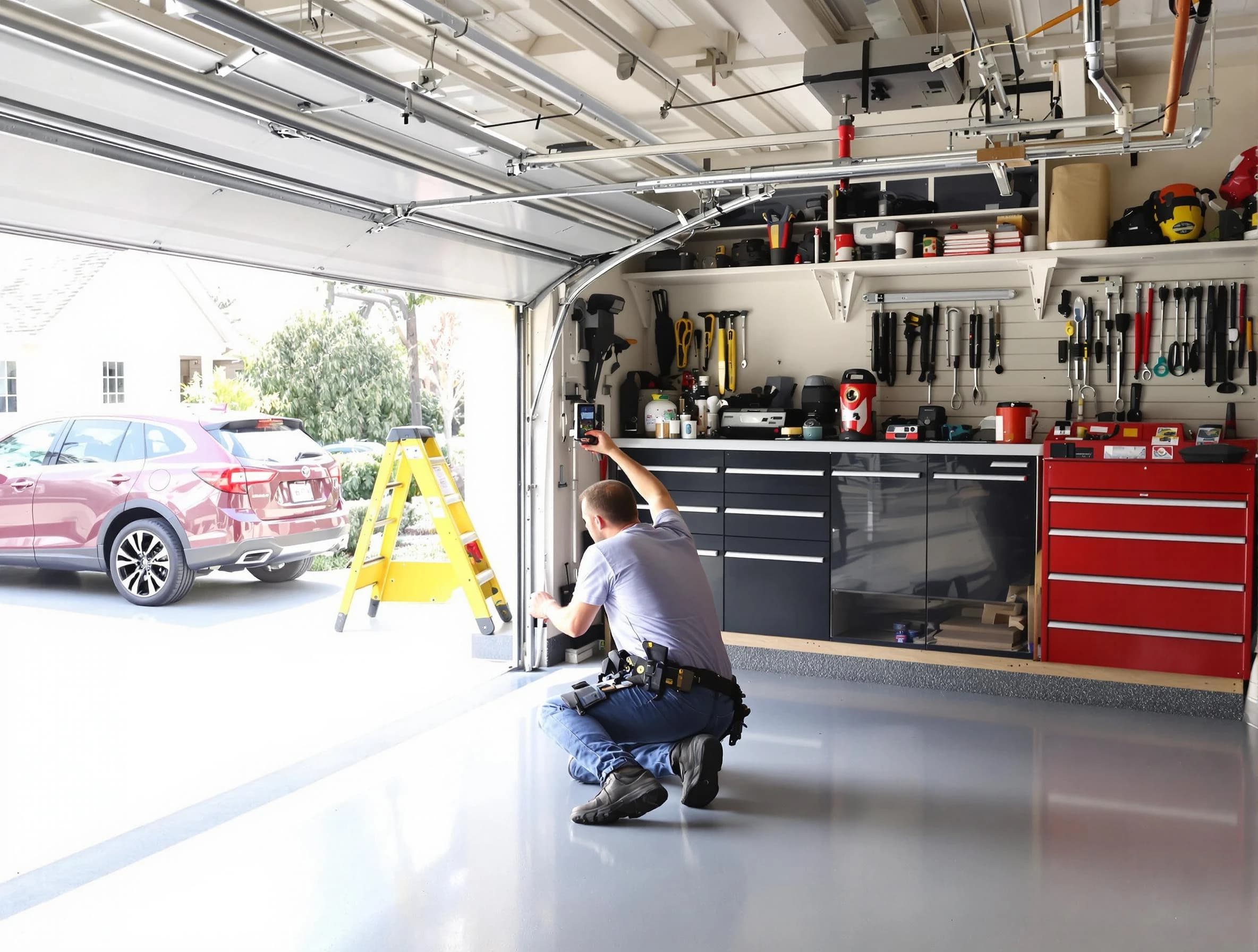 Local garage door repair service by Taylorsville Garage Door Repair in Taylorsville