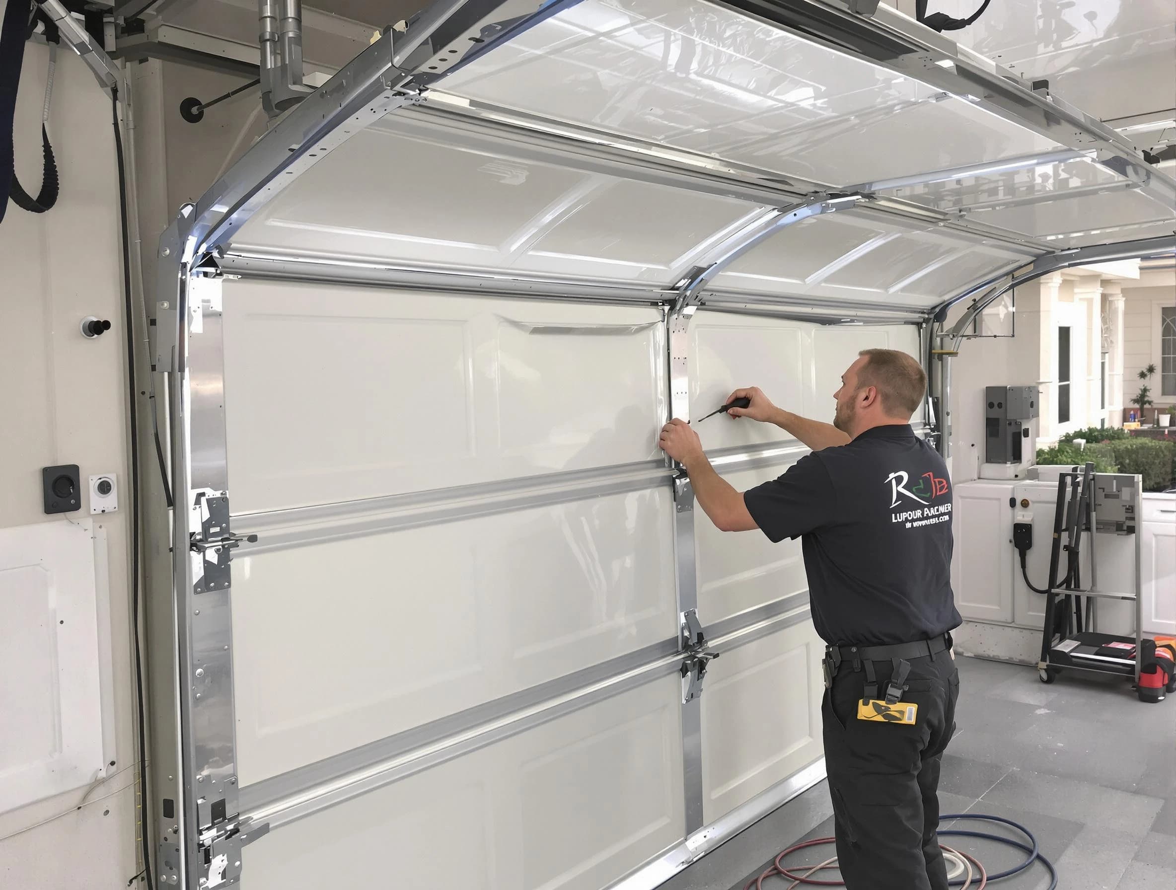 Taylorsville Garage Door Repair professional performing panel repair in Taylorsville