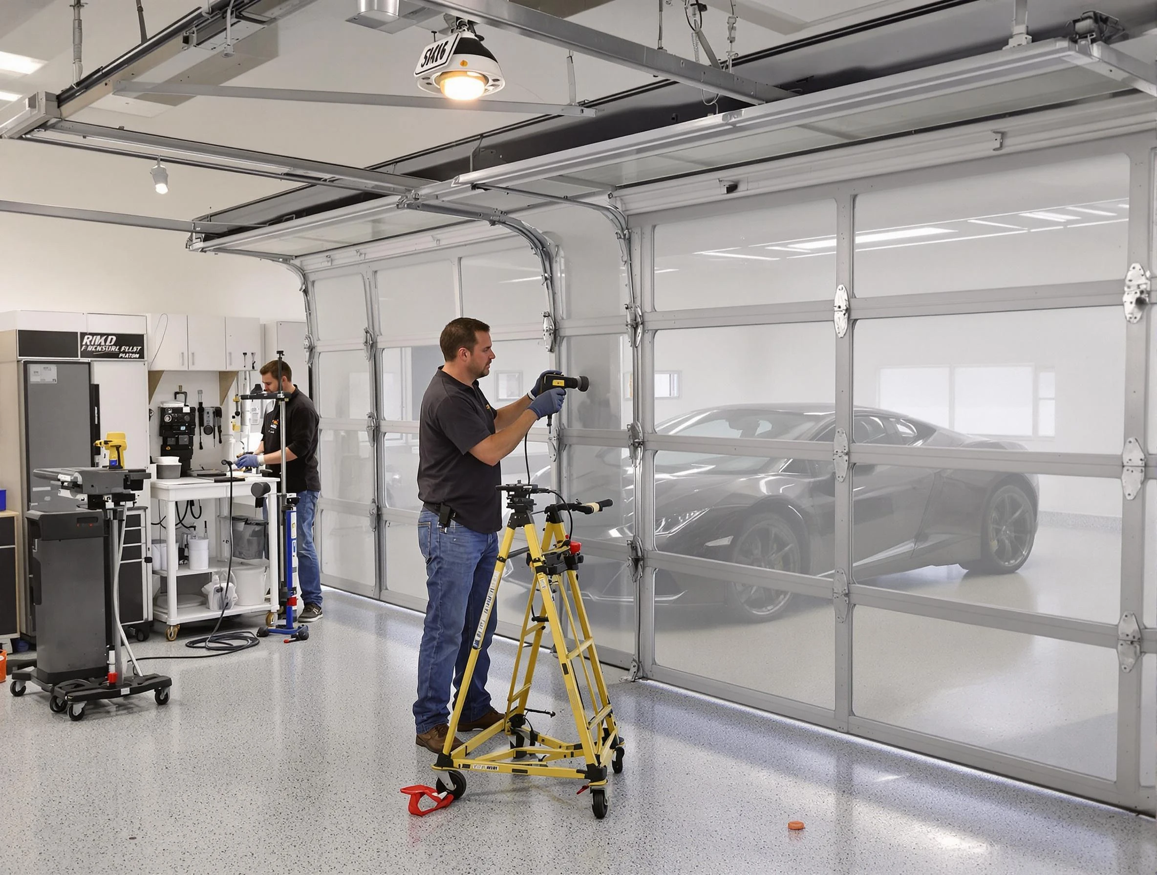 Garage Door Dents Repair in Taylorsville