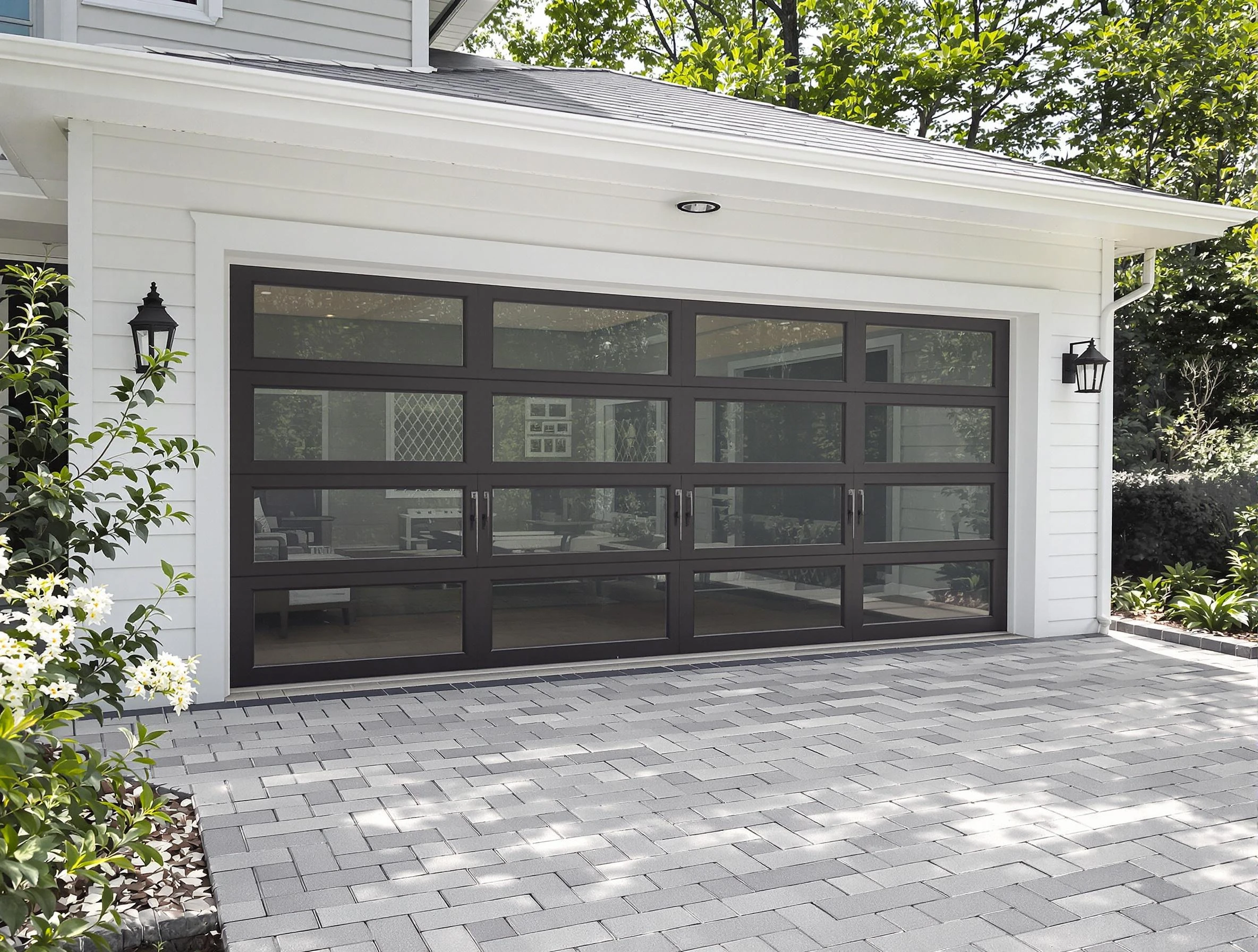 Taylorsville Garage Door Repair design specialist presenting custom garage door options to Taylorsville homeowner
