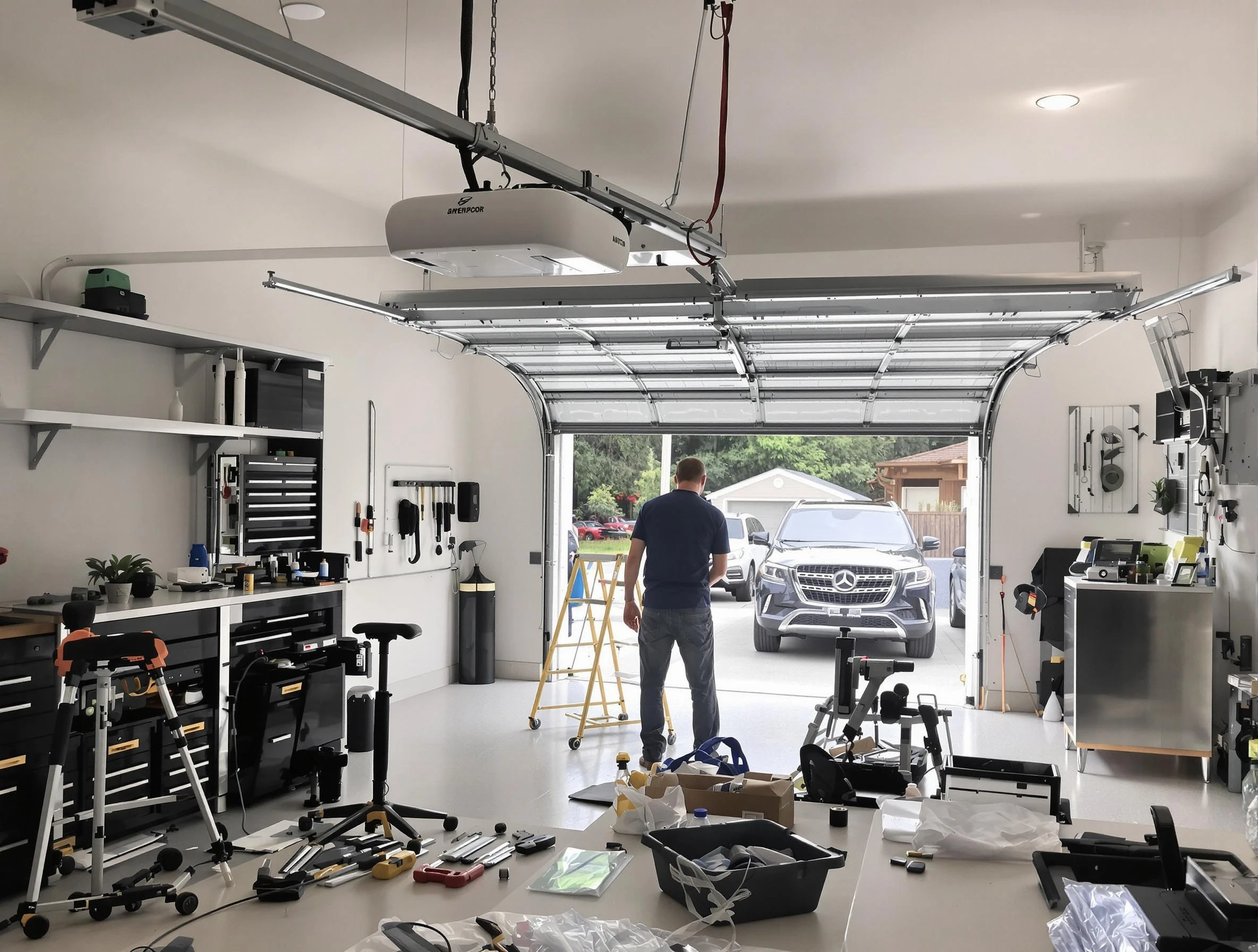 Garage door opener installation by Taylorsville Garage Door Repair in Taylorsville