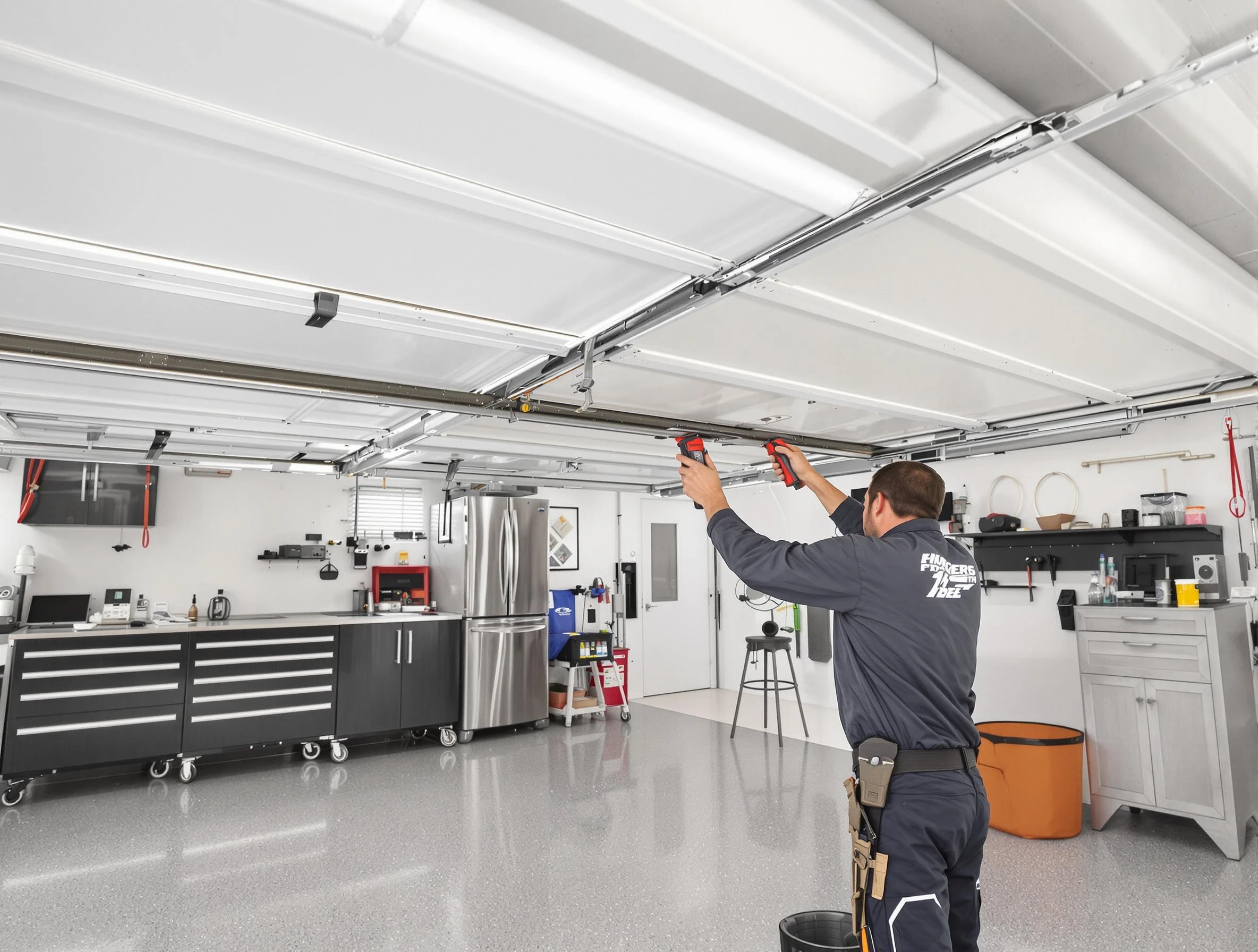 Overhead garage door repair service by Taylorsville Garage Door Repair in Taylorsville